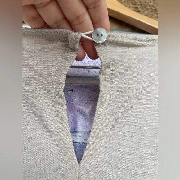 Alembika Knit V-Neck oversized Jumpsuit wide leg sz 4 / XL - Picture 6 of 11